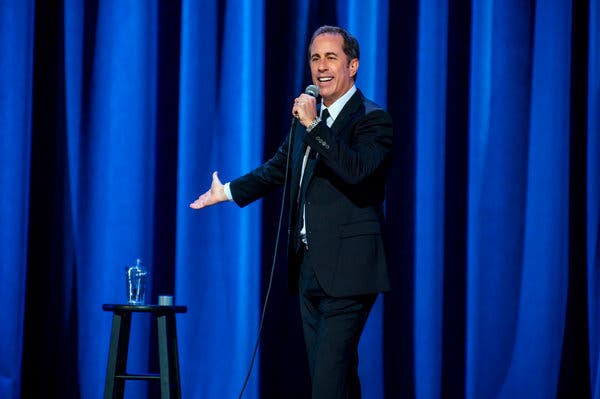 Jerry Seinfeld&rsquo;s new special relies on some old favorites, but they&rsquo;re still pleasurable.